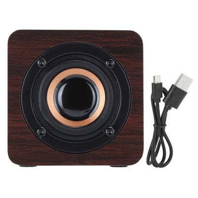 Портативная акустическая система Woodiness Bluetooth с отделкой из орехового дерева