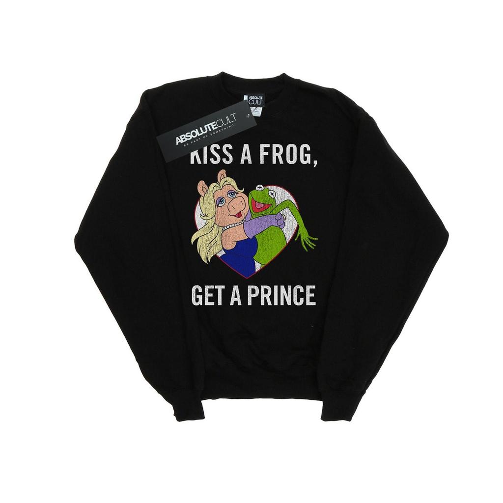 Disney Womens/Ladies The Muppets Kiss A Frog Sweatshirt