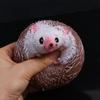 Stress Ball Animals Cartoon Hedgehog Decompression Toys Quick Rebound TPR Fidget Toys Kids Fun Squeeze Toys Stress Reliever