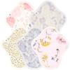 AENUANCE Cloth Pads, Absorbent for Menstrual Discharge, 5-Pack, Thick, 10cc Capacity, Small, Non-Waterproof, AESH-5P-V01