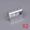 MOC City Treasure Series Set Accessories Building Blocks Gold Ore Silver Crystal Diamond Box Gold Key Dollar Cash Brick Kid Toys