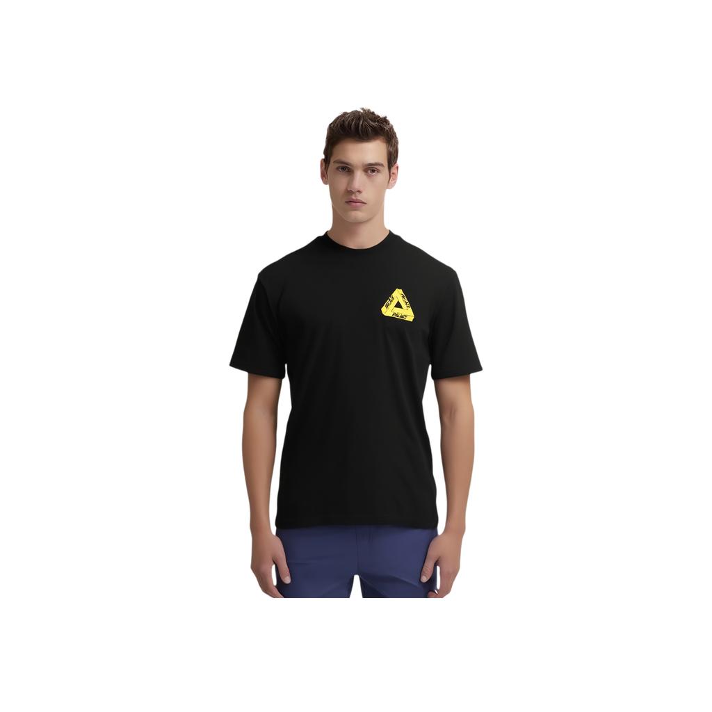 Palace Футболка Tri-To-Help, черные/желтые топы унисекс P18TS227