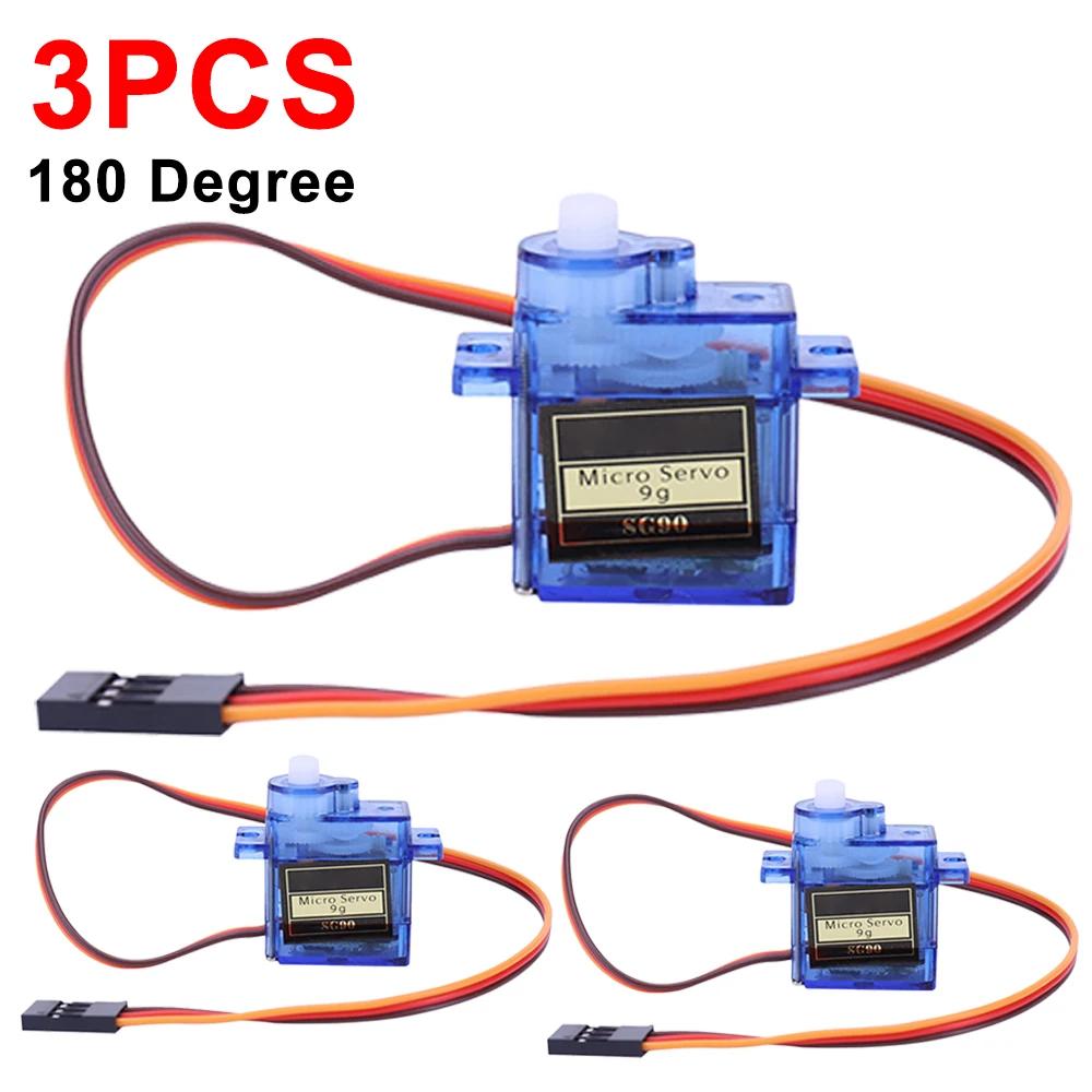 1-100 шт. SG90 9G Микро Цифровой Сервомотор 180/360° Микро Сервомотор с Редуктором для Радиоуправляемого Вертолета Игрушки Самолета Авиамодели