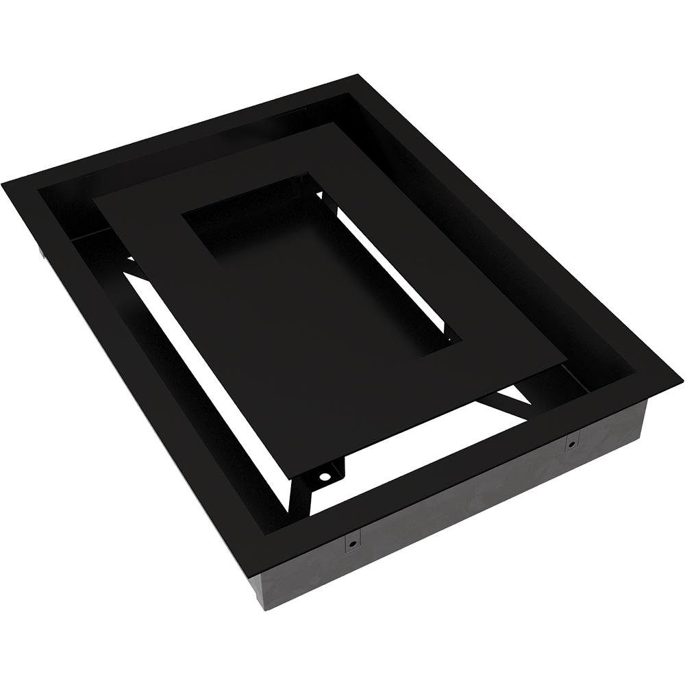Крышка вентиляционная WIND 22x30 черный