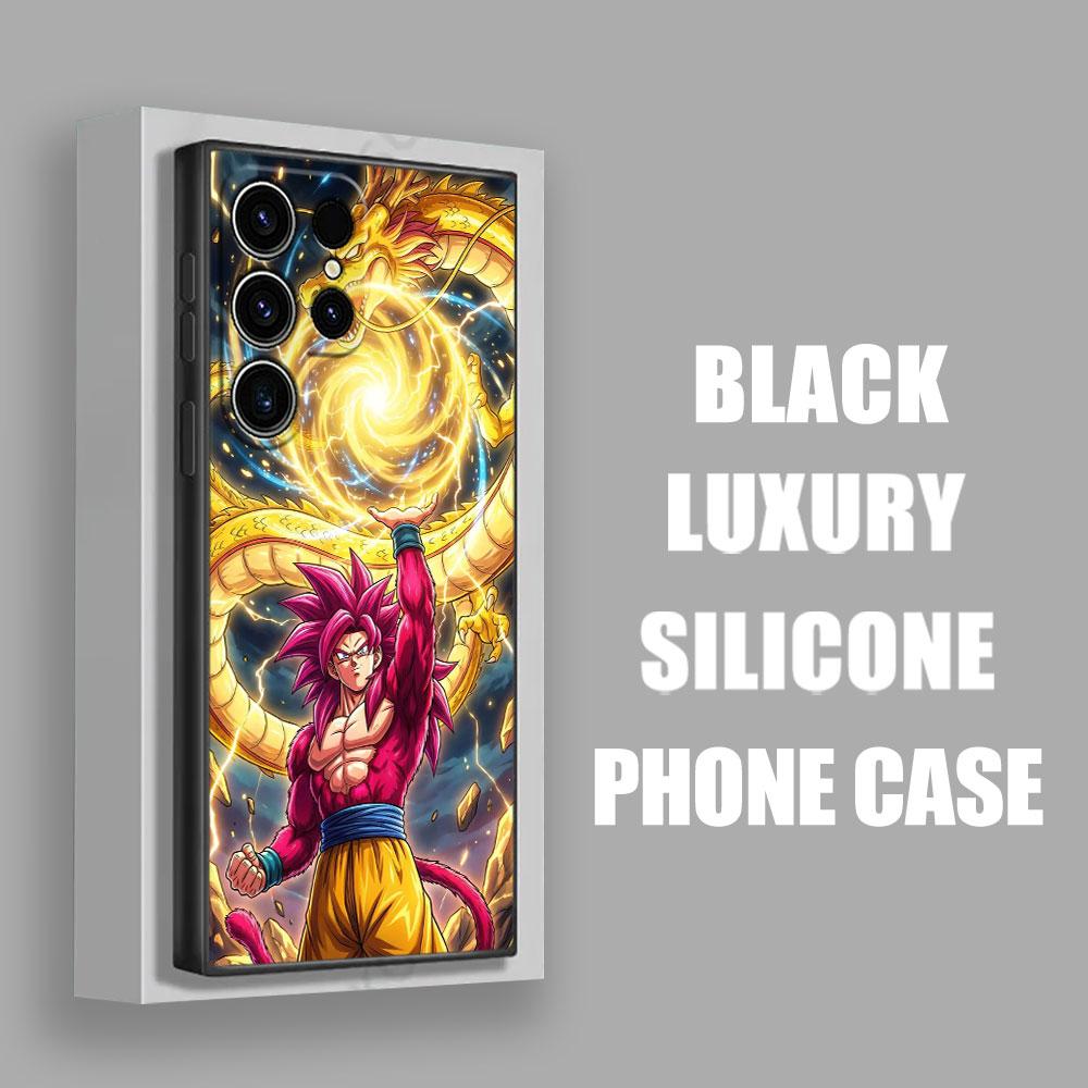 DragonS B-Ball Goku SSJ4 Phone Case For Samsung Galaxy S25 S24 S23 S20 S21 FE S26 S22 Ultra 5G S26 Plus S25FE Soft Silicon Cover