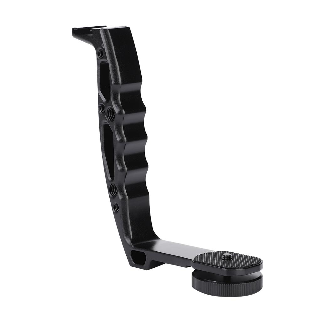 Aluminum Alloy L Bracket Extended Single Handle Grip for Zhiyun Crane 2 DJI Ronin S Gimbal