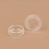1Pair Medical-grade Fully Transparent Liquid Silicone Sleeves ST Series High-definition Flat-head Plugs