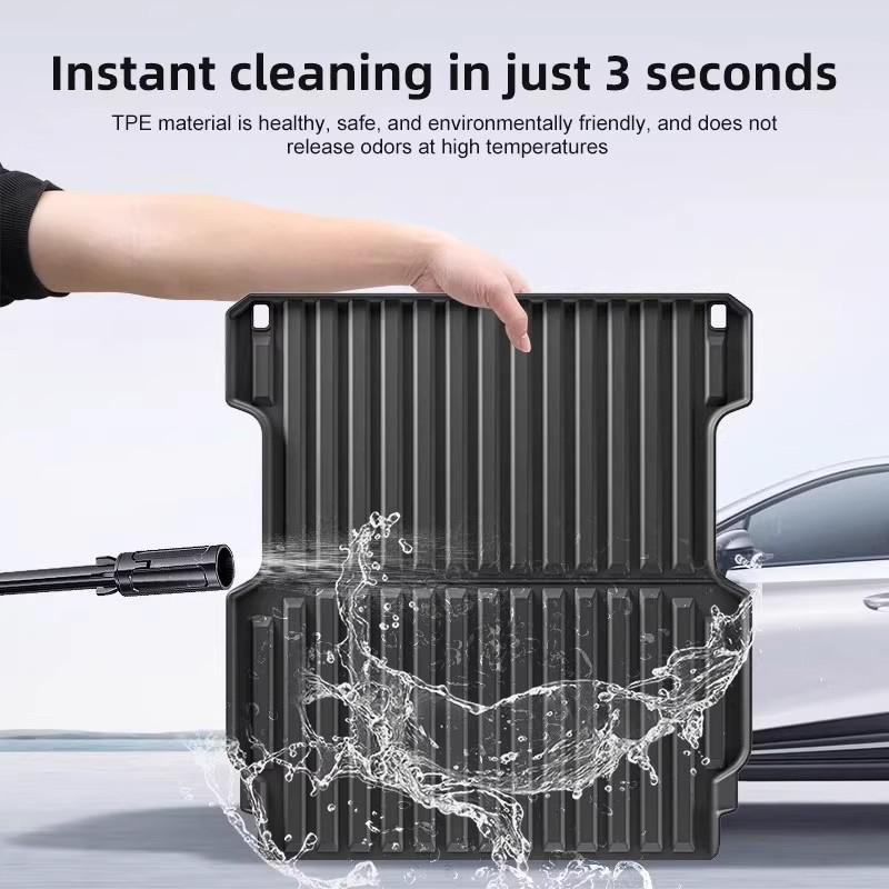 Коврик в багажник из ТПЭ: Водонепроницаемый и износостойкий для 2025 Hyundai CRETA (зарубежная модель)