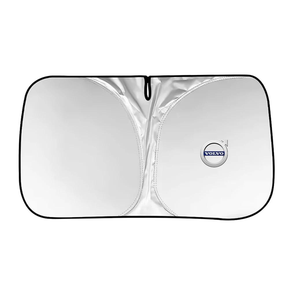 1pcs Car Windshield Sunshades Sun Shade Covers Accessories For Volvo R Design T6 AWD C30 C40 C50 C70 S40 S60 S70 S80 S90 V40 V50