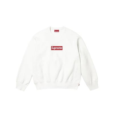 Свитшот Supreme Washed Box Logo Белый