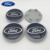 Автомобильная наклейка Ford 4 шт. 3D для Ford 63 мм Значок автомобиля Колпачок ступицы Колеса Накладки Значок наклейка Декаль стайлинг авто Аксессуары