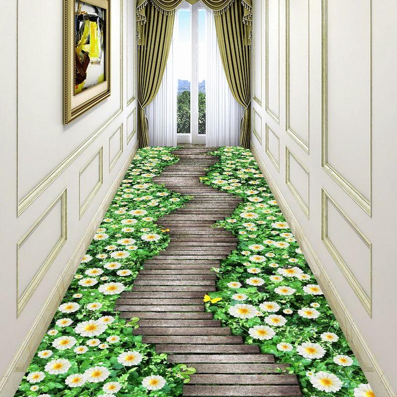 Ковер в пасторальном стиле для гостиной, прикроватное одеяло для спальни, можно разрезать, ковер для крыльца, коридора, прохода, коврик для лестницы, большой размер