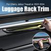 For Cherry Jetour Travell Er 2025 2024 Jetour T2 Carbon Iuggage Style Fiber Plate Strip Cover Roof Rack Decorative V4R9