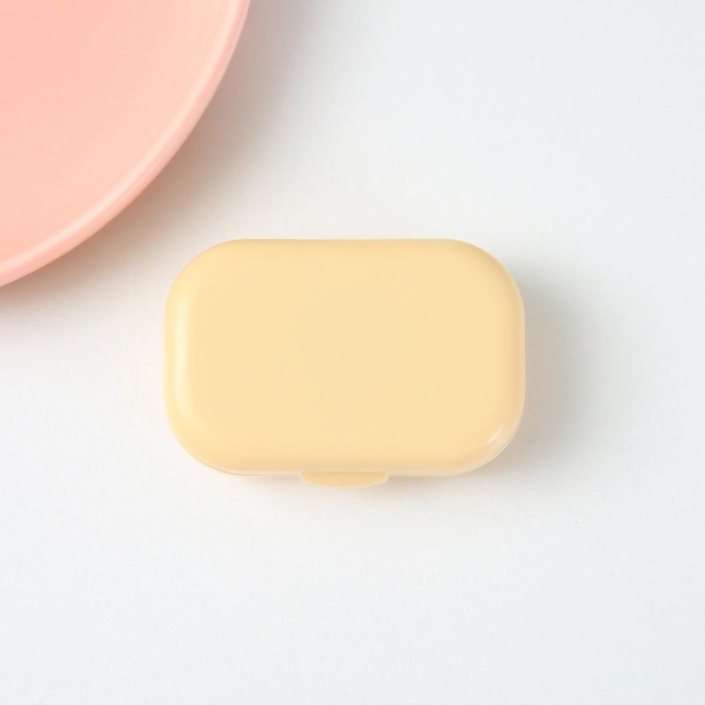 Contact Lens Case Cute Odorless Portable Protective Contact Lenses Storage Box Container for Travel