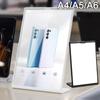 A4 A5 A6 Photo Display Frame Acrylic Panel Collection Photo Protection Holder