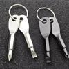 Practical Screwdriver Keychain Portable Outdoor Emergency Tool New Key Ring Pendant  Outdoor