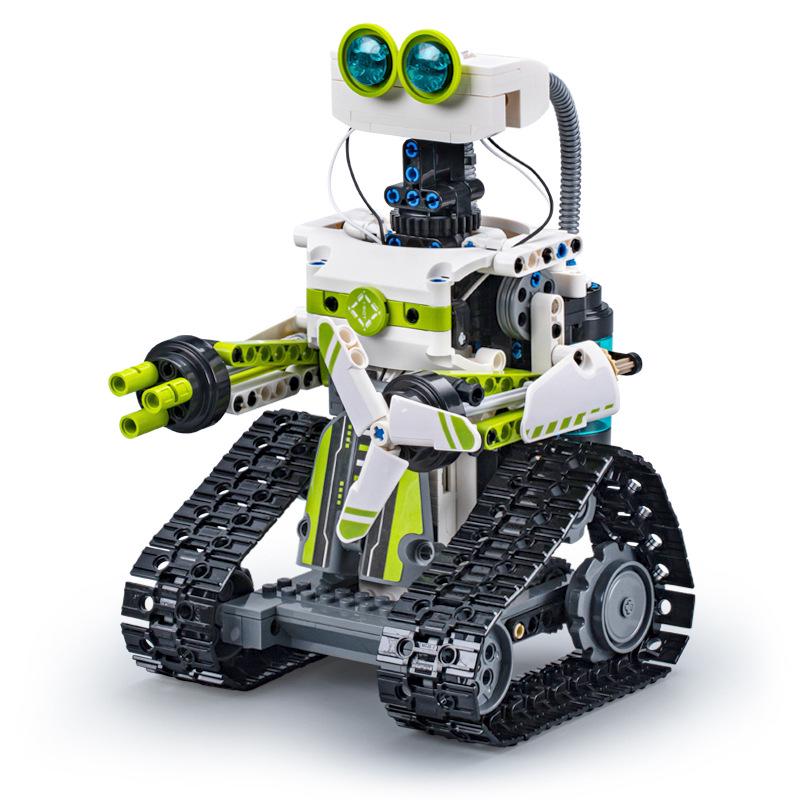 Программируемый RC-робот STEM, конструктор для детей 8-12 лет, развивающая сборная игрушка для мальчиков на день рождения