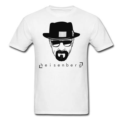 Белая футболка унисекс Heisenberg Walter Футболка Breaking Bad Pinkman