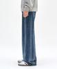 DECET Stripe Bleach Wide Jeans Dcpt049Blueb