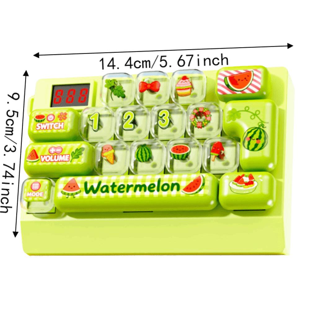 Focus Training Toy Quick Push Keyboard Game Machine 18-Key Speed Push Game Kids