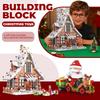 Здание,Рождественские игрушки-конструкторы, Детский маленький пряничный домик