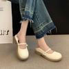 Маленькие кожаные туфли весна и лето одинарные туфли новые лоферы с двумя вариантами носки нежные французские одинарные туфли удобные