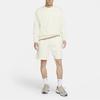 Nike Sportswear Club French Terry Embroidered Logo Crewneck Sweatshirt Men Sweatshirt Cream BV2667-113