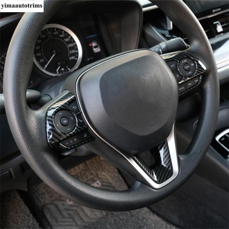 Car Steering Wheel Frame Cover Trim Matte Accessories Interior For Toyota RAV4 XA50 / Corolla E210 / Corolla Cross - 2025