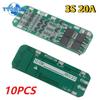 10 шт. 3S 20A BMS Модуль зарядки 18650 Литий-ионный литиевый аккумулятор 18650 Зарядная плата PCB BMS Плата защиты 12,6 В Модуль ячеек Lipo
