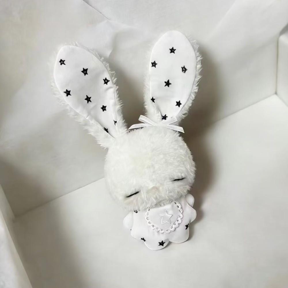 Soft Stuffed Rabbit Doll Pendant Long Ear Stuffed Bag Charm Cartoon Backpack Pendant  Backpack