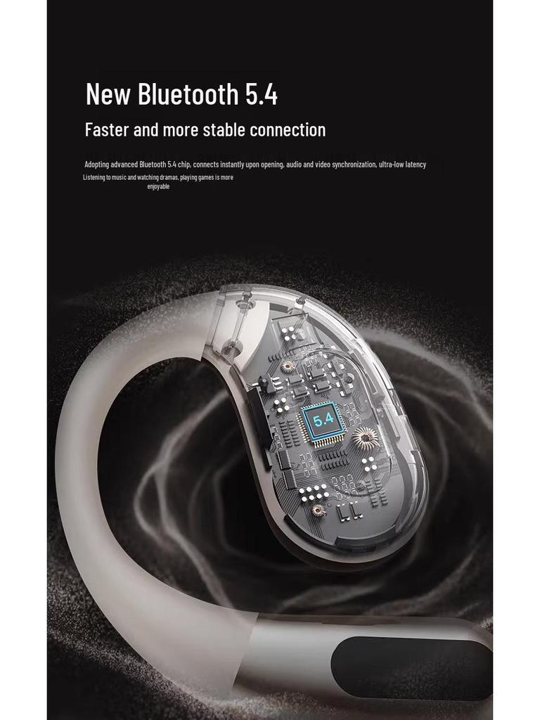 Спортивные беспроводные наушники Monster AC330 Bluetooth 5.4 с шумоподавлением, накладные, с высококачественным звуком