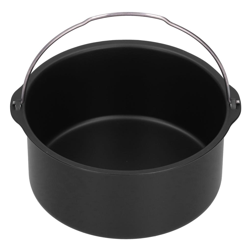 Противень для выпечки тортов из углеродистой стали с антипригарным покрытием, кухонный электрический аксессуар для фритюрницы(8in )