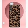 African Leopard Print Cover For Samsung Galaxy S23 S24 Ultra S8 S9 S10 S22 Plus Note 10 20 Ultra S20 S21 FE Case