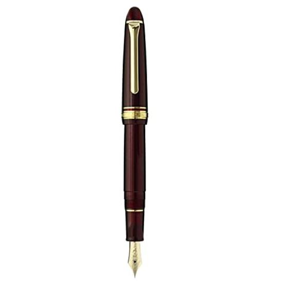 Sailor Fountain Pen Profit Light Gold Trim Shining Red Extra Fine 11-1038-130