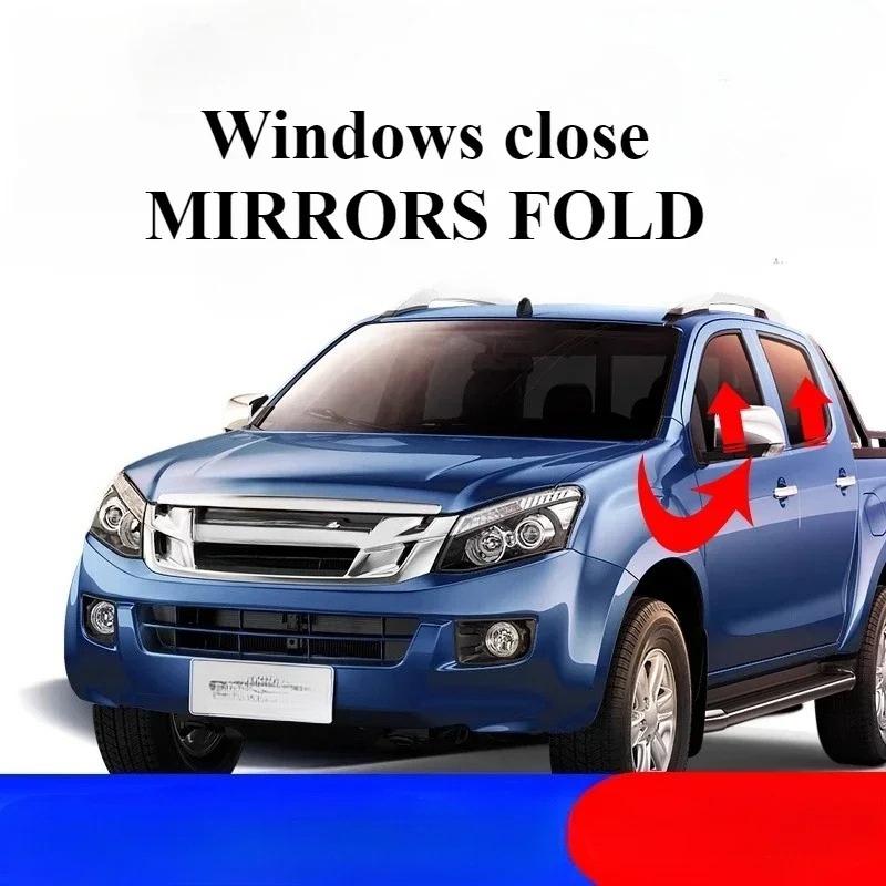 Windows Closer Mirror Folding for ISUZU D-MAX ISUZU MUX Auto Remote Window Close Side Mirrors Automatically DMAX Accessories