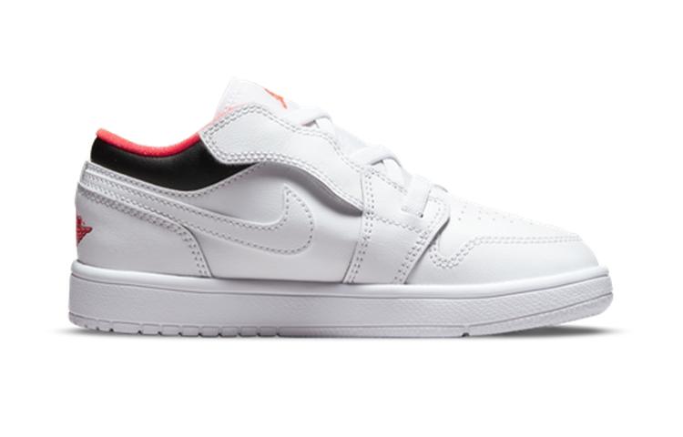 Kids' Sneakers Air Jordan 1 Low ALT PS 'White Infrared 23'