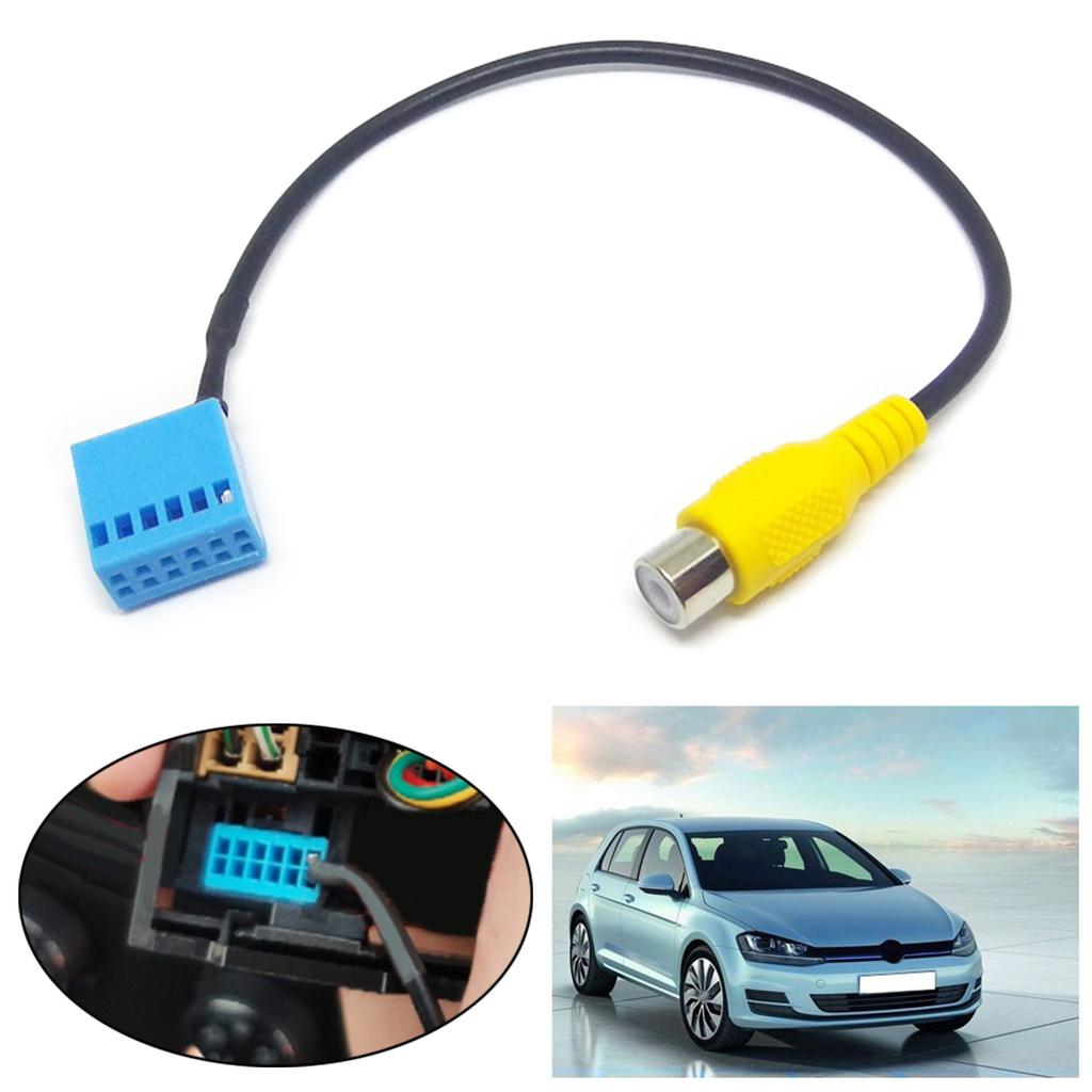 Backup Camera Video Cable Car Rear View Camera MIB RCA Extension Cord Back Up Rearview Reverse Camera RCA Cable