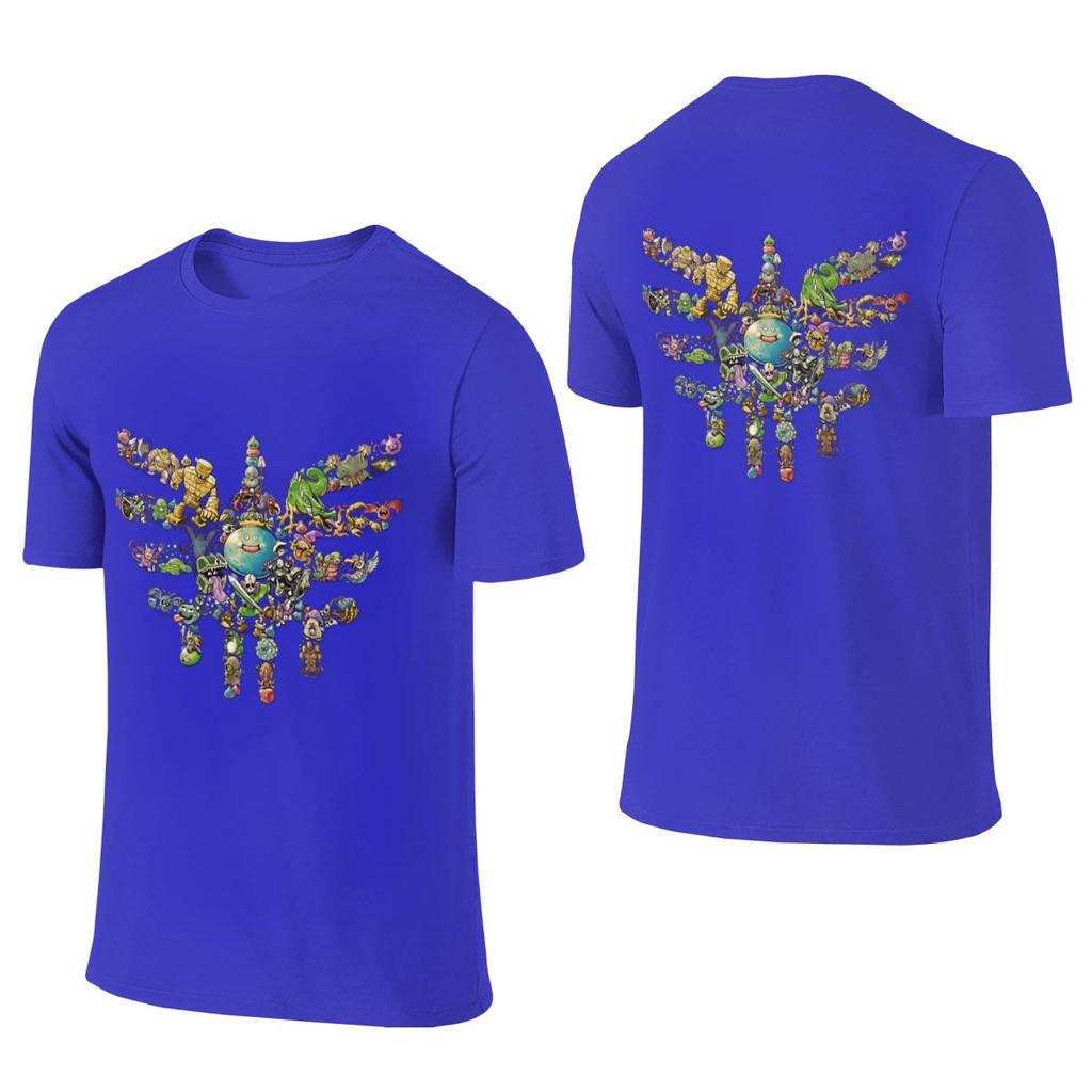 Monsters Draw Near Trendy Reversible Tshirt Niche Lazy Style Quickdrying Unisexs Tshirts