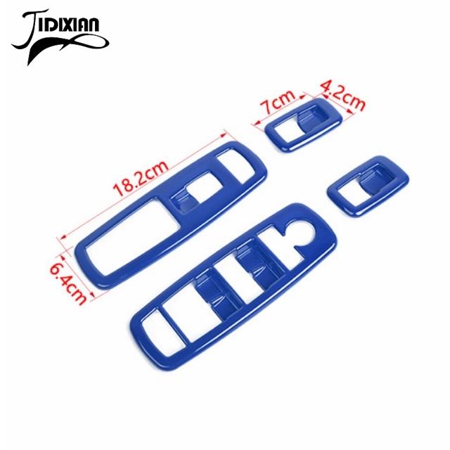 Внутреннее окно автомобиля, кнопка переключателя подъема окна, декоративная панель, наклейки для Dodge Charger Durango 2011-2022 для Dodge RAM