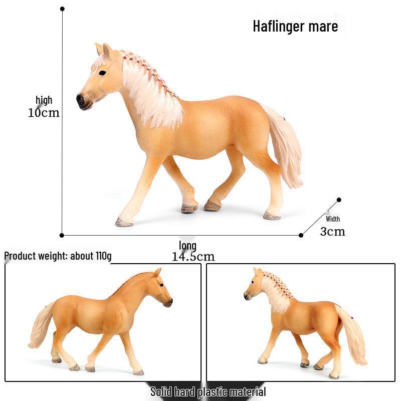 Трансграничное украшение для рабочего стола «Степной конь»: Черно-белая модель североамериканской дикой лошади