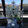 European Crystal Candlestick - Nine-Head Design for Weddings, Birthdays, and Hotel Decor.