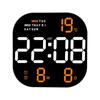 Large Wall Clock Remote Control Dual Alarms Temp Date Week Display Tabletop Alarm Clock Timer Countdown Digital LED Clocks