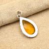 Honey Topaz Gemstone Handmade 925 Solid Sterling Silver Jewelry Lovely Pendant For Her