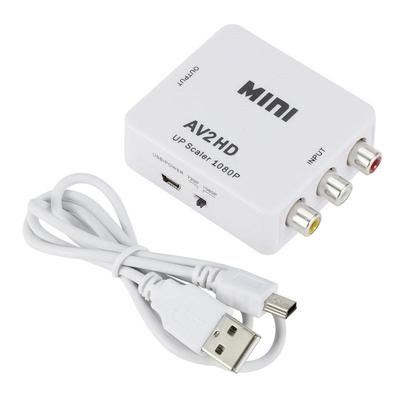 Конвертер AV в HDMI 1080P со звуком для ТВ/монитора
