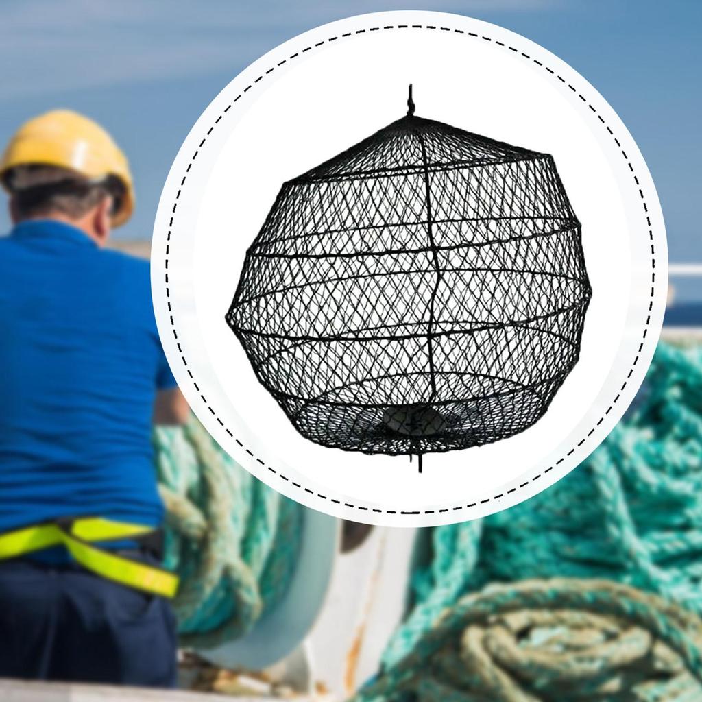 Якорный шар для яхт Стабильный Практичный Дневная видимость Одиночный Круглый Диаметр 30 см