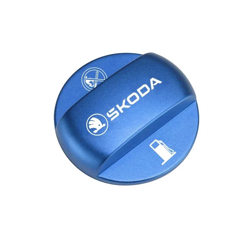 vhnws1 Car Sticker 2025 New Car Logo Fuel Tank Cap Protection Cover Accessories For Skoda Octavia Superb Rapid Kodiaq Karoq Fabia Kamiq