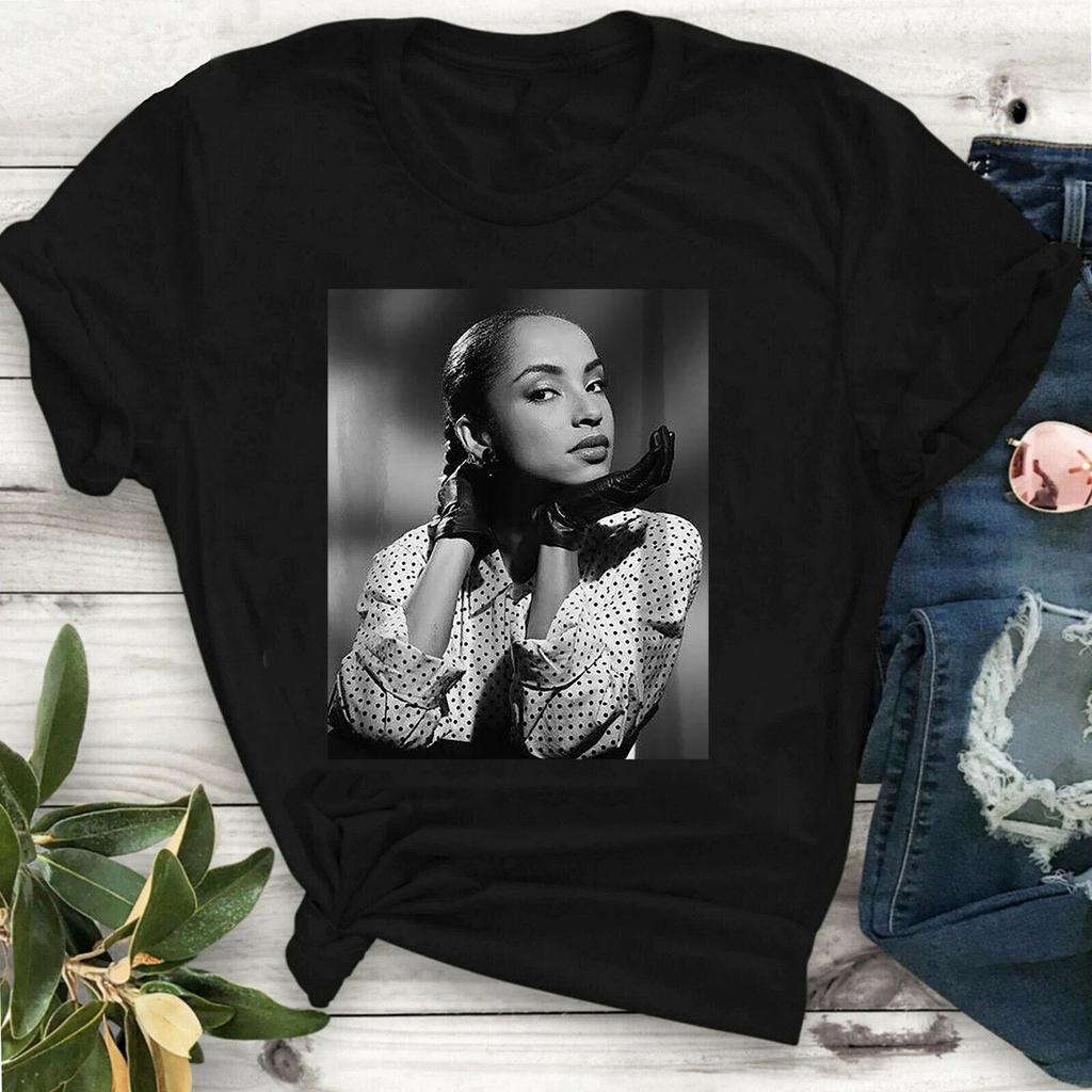 Sade Adu Singer T shirt Men And Women Heavy Size S M L 234XL