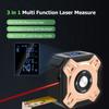 3 In 1 Laser Tape Measure Digital Ranger Finder 16Ft Measuring Tape 131Ft Rechargeable Multi