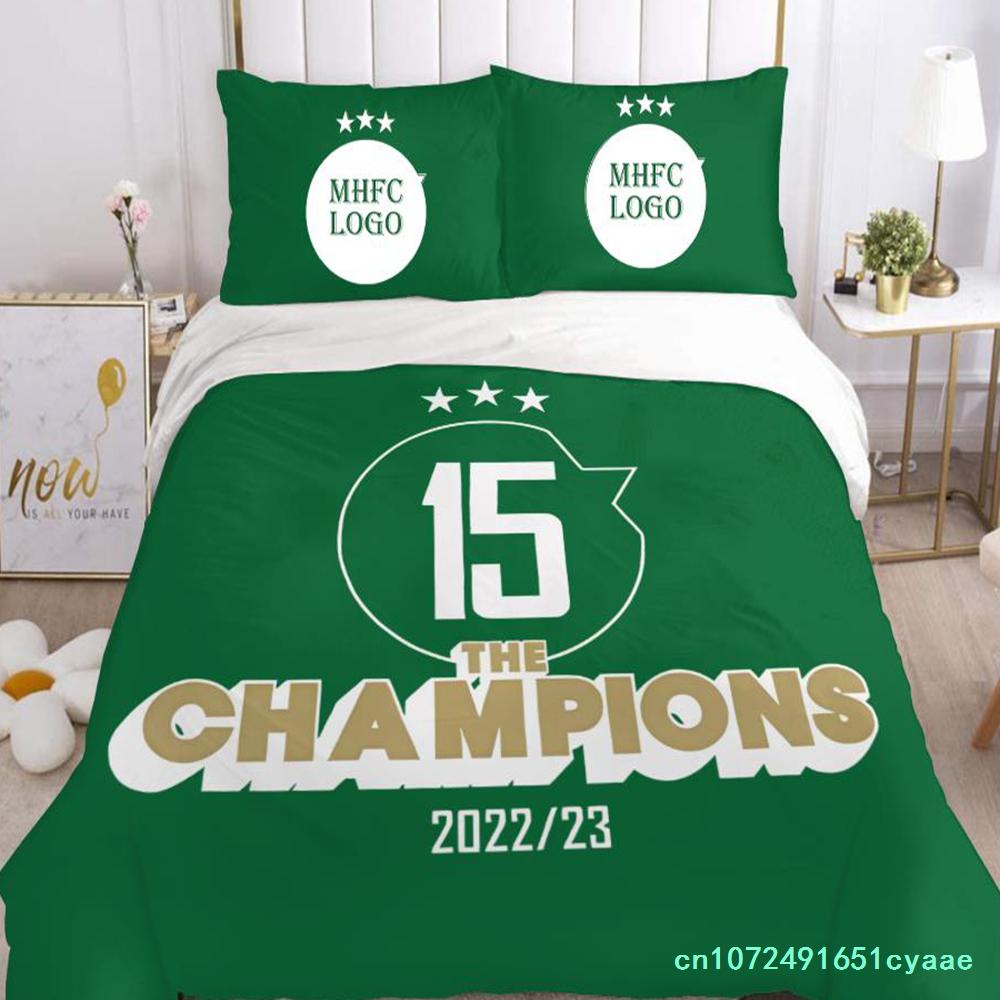 Израиль MHFC Maccabi - Haifa Champions 15 Комплект постельного белья Пододеяльник Спальня Односпальная Твин King Size Пододеяльник Домашний текстиль 3 шт.