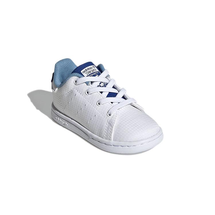 adidas Оригинальные низкие кеды для скейтборда Primeblue, устойчивые к истиранию, белые, для младенцев и малышей FX6005